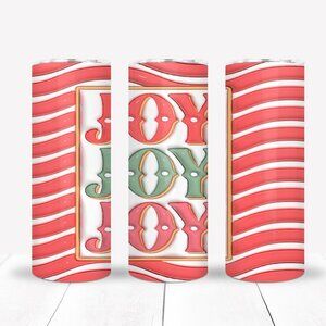 Christmas 20oz Tumbler, Travel Coffee Mug